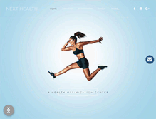 Tablet Screenshot of next-health.com